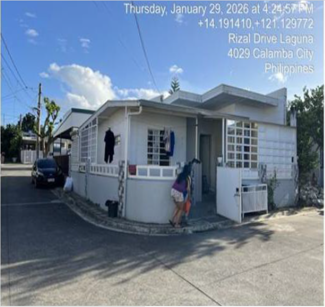 Foreclosed Residential House & Lot For Sale in Calamba City, Laguna (80 sqm Lot Area) - Primary Display View Frame Location in Calamba City, Laguna