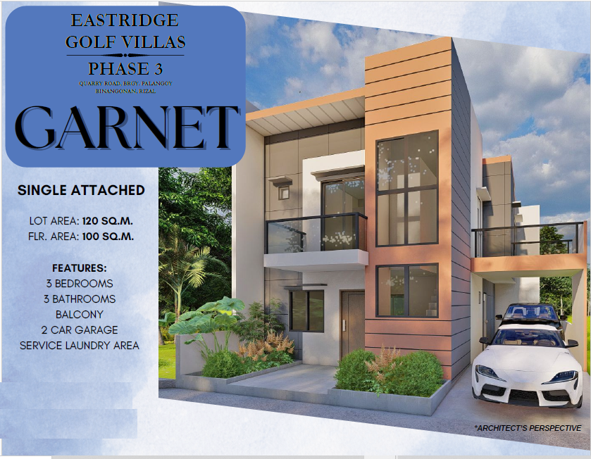 Brand New Residential House & Lot For Sale in Binangonan, Rizal (90 sqm Lot Area) - Media Image Asset Panel Sub-No 3