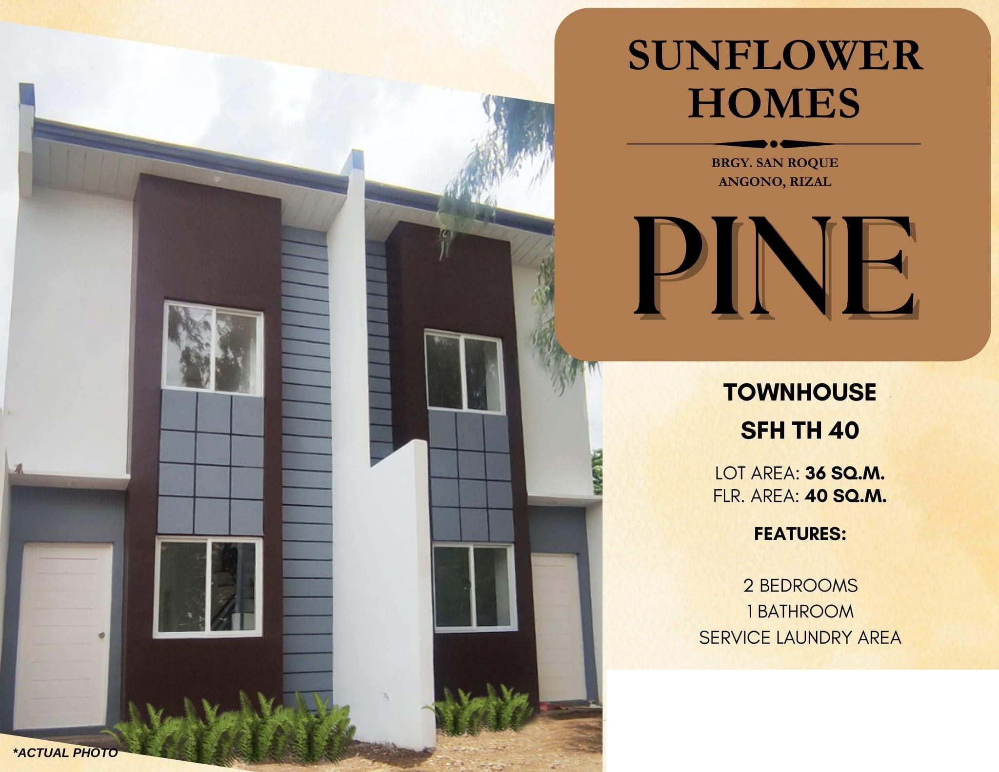 Brand New Residential House & Lot For Sale in Angono, Rizal (36 sqm Lot Area) - Media Image Asset Panel Sub-No 4