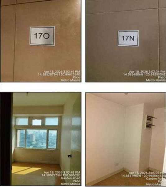 Foreclosed Residential Condominium For Sale in PACO, MANILA (71 sqm Floor Area) - Media Image Asset Panel Sub-No 3