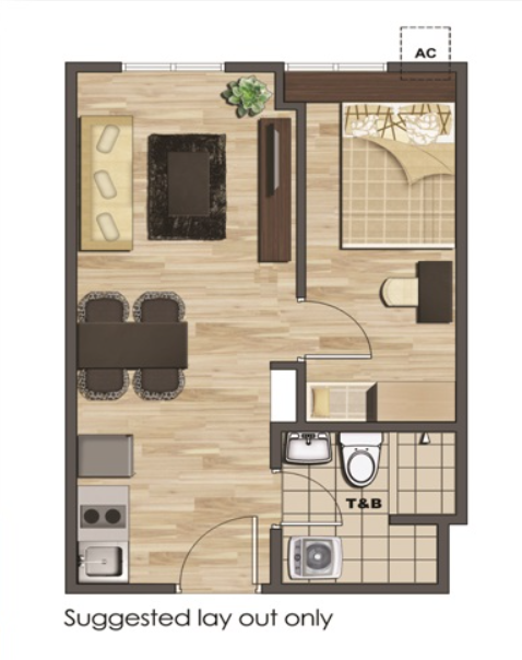 Foreclosed Residential Condominium For Sale in San Jose del Monte City, Bulacan (31 sqm Floor Area) - Media Image Asset Panel Sub-No 4