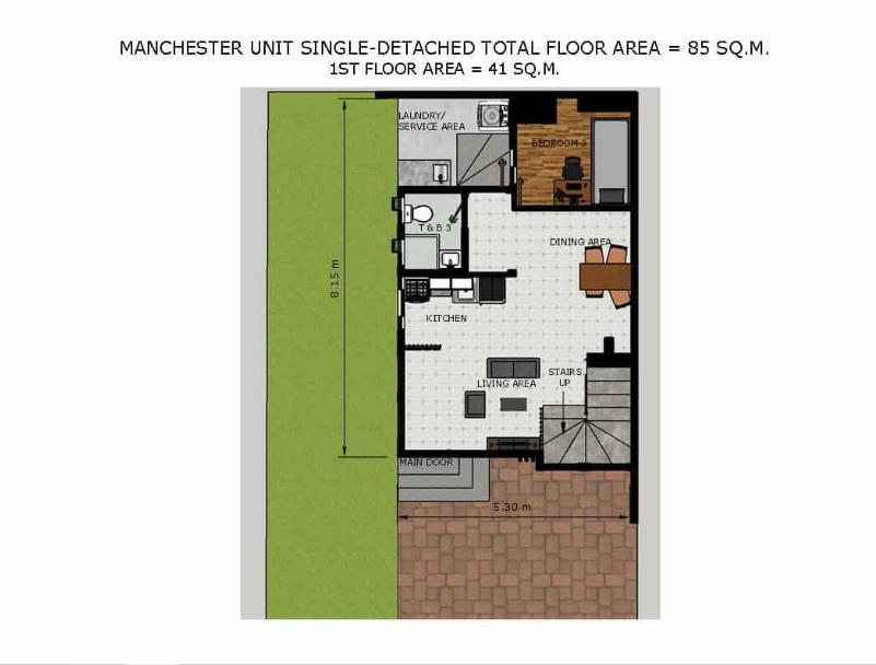 Brand New Residential House & Lot For Sale in Cainta, Rizal - Media Image Asset Panel Sub-No 2