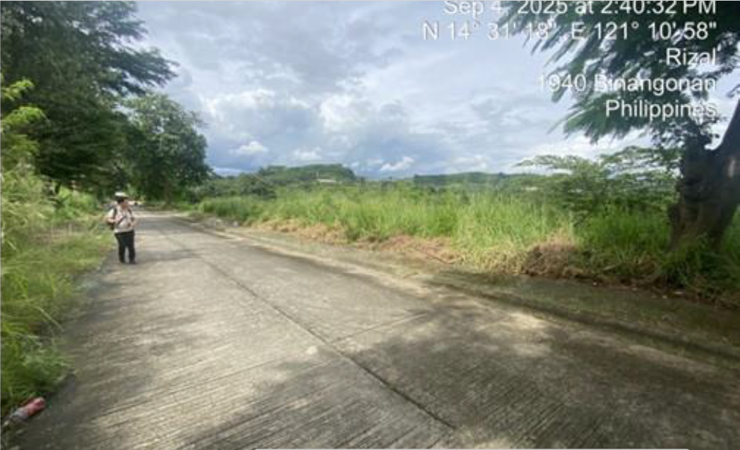 Foreclosed Residential Lot Only For Sale in Binangonan, Rizal - Media Image Asset Panel Sub-No 2