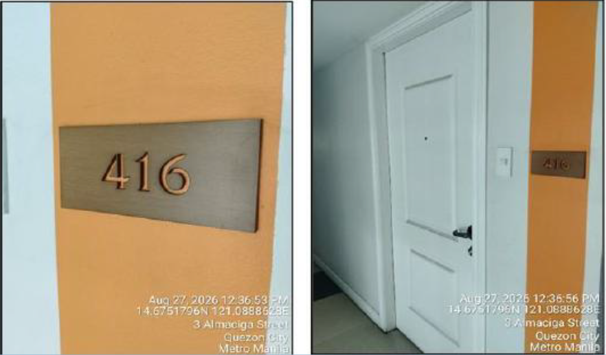 Foreclosed Residential Condominium For Sale in Quezon City, Metro Manila - Media Image Asset Panel Sub-No 2