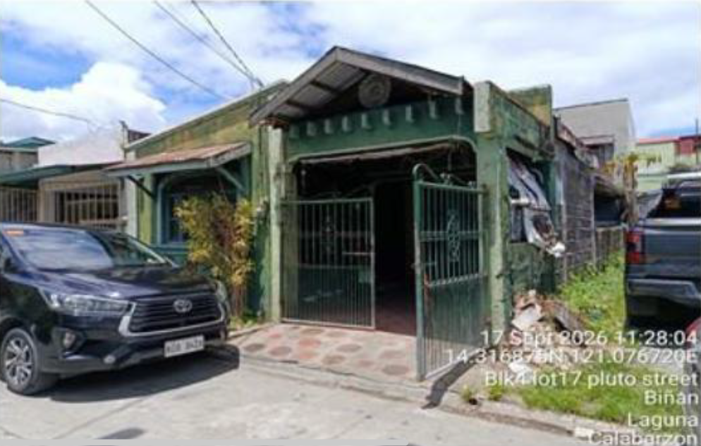Foreclosed Residential Lot Only For Sale in Biñan City, Laguna (75 sqm Lot Area) for sale in Biñan City, Laguna