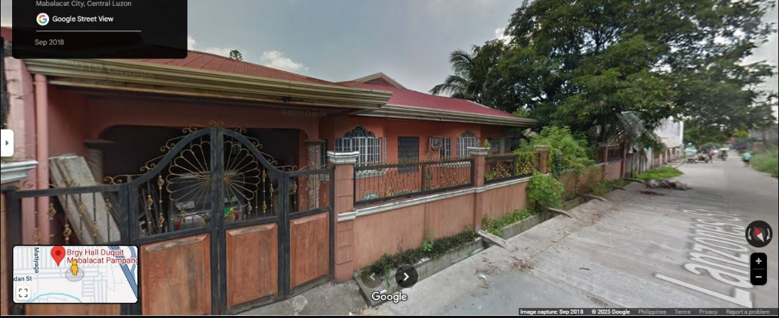Foreclosed Residential House & Lot For Sale in Mabalacat, Pampanga - Primary Display View Frame Location in Mabalacat, Pampanga