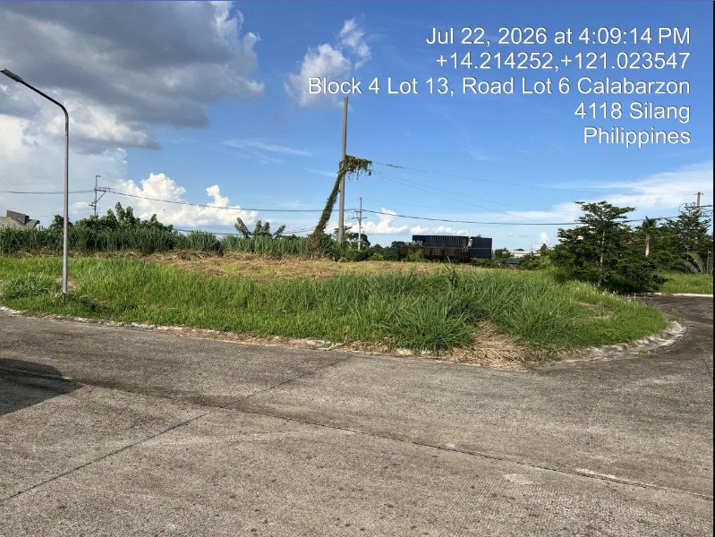 Foreclosed Residential Lot Only For Sale in Silang, Cavite - Media Image Asset Panel Sub-No 5