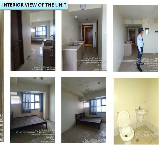 Foreclosed Residential Condominium For Sale in Cebu City, Cebu - Media Image Asset Panel Sub-No 2