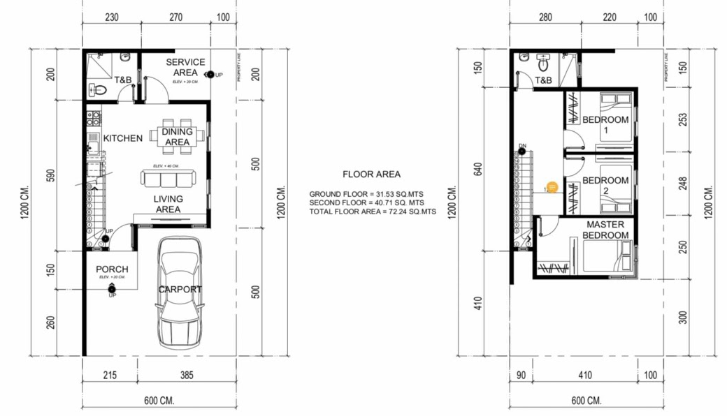 NO DOWNPAYMENT!!! Single Attached Pre Selling 3BR in Town and Country Heights Antipolo Rizal - Media Image Asset Panel Sub-No 1